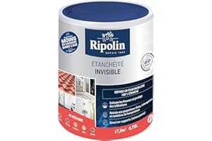 RIPOLIN - Revêtement Anti-Infiltration Multi-Supports - Invisible - Intérieur/Extérieur - 0,75 Litre