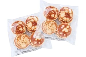 COMPTOIR DE LA GASTRONOMIE - LOT de 2 paquets de Minis blinis par 16 - Paquet de 0,250 Kg environ