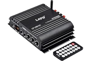 DollaTek LEPY LP-168 Plus Bluetooth 2.1 IR Channel 2X 45W 1x 68W Hi-Fi Stereo Digitale Bass Audio USB MP3 MP4 Amplificatore per Auto Dvd LED Light