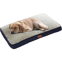 Ellie-Bo Hundebett XL (100x66x10 Cm) – Weich, Waschbar, Mit Rutschfester Unterseite & Abnehmbarem Bezug