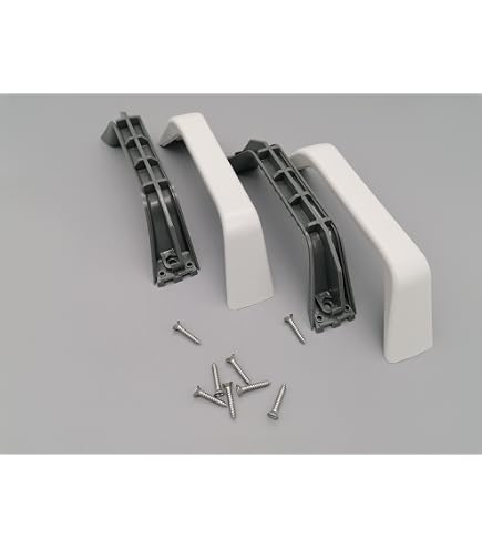 Lot De 4 Poignées De Manœuvre Pour Caravane/camping-car (blanc, 18 Cm) - Aide Au Déplacement Et à La Saisie