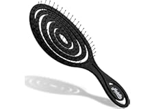 Ninabella Bio Haarbürste ohne Ziepen für Damen, Herren & Kinder - Entwirrbürste auch für Locken & Lange Haare - Einzigartige 