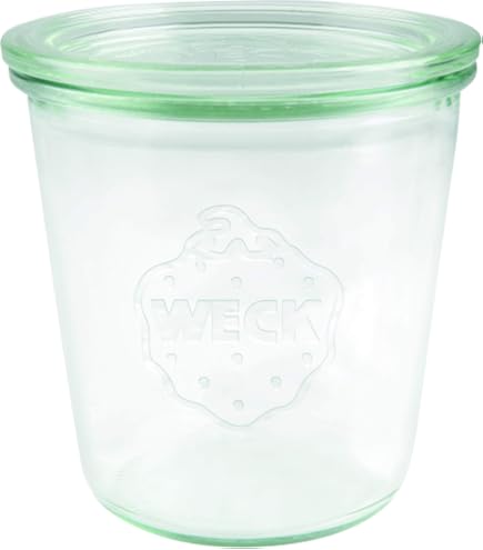 Lot De 6 Bocaux Weck Cylindre 600 Ml - 21 Cm Haut - Fabriqués En Allemagne - Modèle 905 Classique
