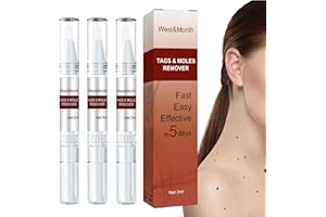 VOIHAMY Quita Verrugas | Eliminación Etiquetas Piel | Eliminador Verrugas | Wipeoff Tags & Moles Remover | Bolígrafo Eliminación Maíz | Removedor Verrugas La Piel