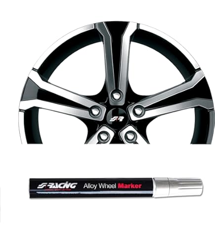 Ripara Graffi Cerchioni Pennello Per Vernice Cerchioni Tesla Model 3 - Colore Photon 18 Pollici, Per Riparazione Graffi Tocco Vernice Photon 18 Pollici