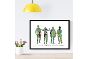 Nacnic Poster Clockwork Orange watercolor style. Film sheets, films, and actors. Old movie posters with watercolor style. A4 size