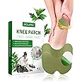 MQUPIN Knee Pain Relief Patch,42 Pcs Pain Relief Patches,Wormwood Pain Relief Patches for Knee, Back, Neck, Shoulder Inflammation and Muscle Soreness