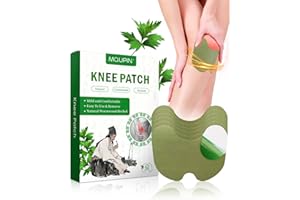 MQUPIN Łatka łagodząca ból kolana, 42 plastry łagodzące ból, plastry łagodzące ból piołunu na kolana, plecy, szyję, ramiona i ból mięśni