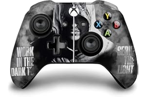 Head Case Designs Officially Licensed Assassin's Creed Half Legacy Typography Vinyl Sticker Gaming Skin Decal Cover Compatible With Xbox One S/X Controller