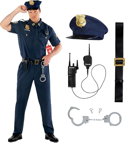 DEGUISE TOI - Sexy politie kostuum voor mannen