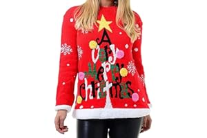 trending babz Unisex Kids Boys Girls Xmas Merry Christmas Santa Unicorn Reindeer Ho Ho Long Sleeves Knitted Sweater Pullover Jumper Top