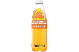 Lucozade Energy Zero Sugar Drink Orange 900ml
