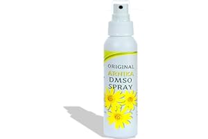 ‎LEIVYS 100% NATURAL PREMIUM Leivys Arnika DMSO Spray Dimethylsulfoxid 99,99% Reinheit in HDPE Sprühflasche (100ml)