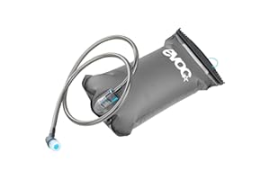 EVOC Hydration Bladder Trinkblase für den Rucksack (1,5l, 2l, oder 3l Fassungsvermögen, auslaufsicher, leicht zu befüllen, Flexibler Schlauch, Beißventil, einfache Reinigung, Schadstofffrei)