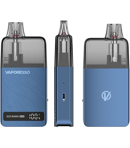 Original Vapo'resso ECO Nano Kit 1000mAh Batterie 6ml Pod 0.8ohm / 1.2ohm  MTL Vape Vaporisateur de cigarette lectronique (Or) - No Nicotine :  Amazon.fr: High-Tech