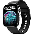 Noise ColorFit Ultra 3 Bluetooth Calling Smart Watch with Biggest 1.96" AMOLED Display, Premium Metallic Build, Heart Rate Monitor, Activity Tracker, Gesture Control with Silicon Strap (Jet Black)