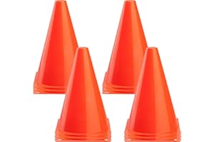 CARTMAN Kunststoff-Trainingshütchen Agility-Fußballkegel, Indoor-Outdoor- und Festveranstaltungen, Feldmarkierung, Agility-Hüte für Fußball, Skaten, Fußball, Basketball