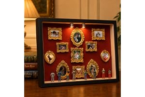 SilverChry DIY Mini Museum Silhouette Box, DIY Micro Museum