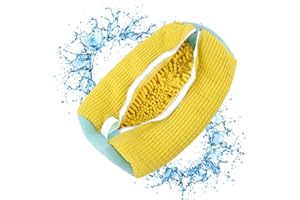 STFYUG Sacchetto Scarpe Lavatrice, Sacchetti per Lavare Scarpe in Lavatrice, Sacchetti Scarpe Lavatrice, Sacca per Lavare Le Scarpe In Lavatrice per Lavaggio Scarpe Riutilizzabile (1yellow)