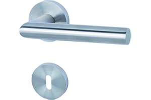 Alpertec 88020502 Edelstahl Fair I-R für Zimmertüren Drückergarnitur Türdrücker Türbeschläge Neu