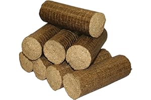 VIRIDEX Tronchetto di Faggio Pronto Fuoco per Stufe e Camini - 10 kg