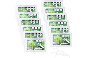 CAREHABI 600 fili interdentali Stick, pinna dentale, pulizia dei denti, stuzzicadenti, bastoni monouso per la cura dei denti – Bastoncini per la pulizia dei denti per la rimozione di placca e residui di cibo