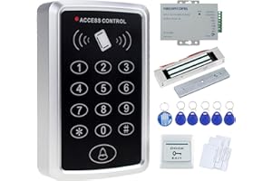 OBO HANDS Komplett Kit für Tür Zugriffskontrollsystem T11 Kartenleser +. sicherheitszündung Schlüssel-Sperren+ Netzteil + Exit-Taste + + 10 ID Karten Spezifische