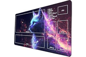 DYETEE board game starlight TCG Playmat -Starry Sky MTG Playmat - Also Great as a Mouse Pad 472 With Zones New