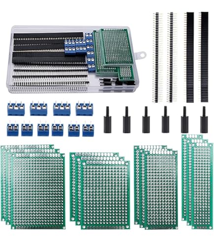 Set 10 Potenziometri Rotativi FULARR - Valori B10K A B1M Ohm, Con Pomello, Per Arduino - Foto 3