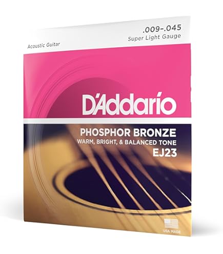 RotoSound JK9 Corde Per Chitarra Acustica – 5 Set, Super Light 9-48, Fosforo Bronzo, Made In USA - Foto 2