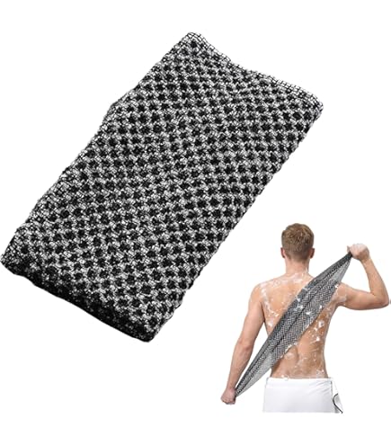 Serviette De Gommage Coréenne – Italy Towel – Exfoliante Pour Le Corps – Lot De 2 (Vert Et Jaune)