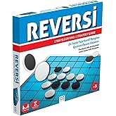 CA Games Reversi +5 Yaş i&ccedil;in 2 Oyunculu Eğlenceli Strateji Zeka Taş Kutu Oyunu