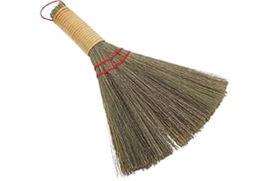 ​​UKCOCO Petite Balayette à Main: en Paille de Chine Multifonction, Léger et Durable - pour Nettoyage de Bureau, Table, Canapé et Éliminer la Poussière à la Maison​​