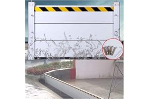 ZUMAHA Hochwasserschutz Barriere Wasser, Aussen Garagentore Hochwasserschutz Barriere, Kellerfenster Hochwasserschutz Barriere Entfernen, Dauerhaft (Size : 100 * 40cm)