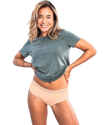 SELENACARE Biancheria intima per periodo, riciclata, a vita