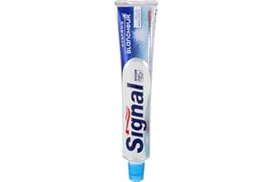 Signal Dentifrice Système Blancheur Eclat Brillance 75ml, Dents Blanches & Eclatantes, Santé Dentaire