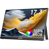 Taşınabilir Monit&ouml;r Arzopa A1 M 17,3 in&ccedil;
