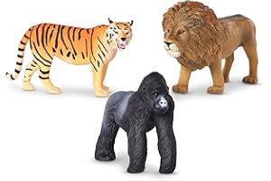 TERRA BY BATTAT Terra-Set JUNGLA Lion Tiger Gorilla AN2808