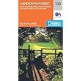 Ashdown Forest Map | Royal Tunbridge Wells, East Grinstead, Haywards Heath & Crowborough | Ordnance Survey | OS Explorer Map 135 | England | Walks | Hiking | Maps | Adventure