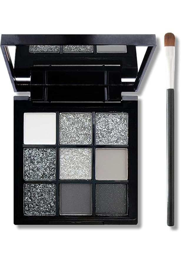 Moguri Korean Lidschatten Palette – 10 Farben, Matt & Schimmernd, Wasserfest & Reisetauglich