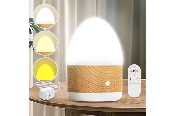 Lampe de Luminothérapie 13000 Lux, Puissante Lumière Pour Le Moral, Sans UV Lampe de lumière du jour avec 3 températures de couleur, 4 niveaux de luminosité et 4 minuterie (Blanc)