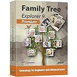 Family Tree Explorer 9 PREMIUM - Genealogy software compatible with Windows 11, 10, 8.1, 7 - compatible with the internationa