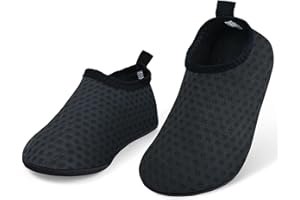 BENPEN Toddler Water Swim Shoes Kids Beach Sea Shoes for Swimming Pool Quick Dry Non-Slip Baby Aqua Barefoot Skin Socks for Boys Girls, Child Holiday Essentials,Lightweight Durable for Seaside Garden Park