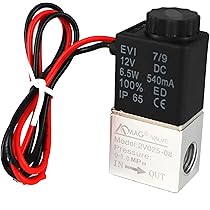 1/4inch DC 12V 2 Way Normally Closed Electric Solenoid Air Valve