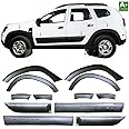 Fender & Door Moulding ABS Plastic Body Kit 12 pcs For Dacia Duster II 2018-Up