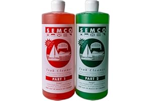 FURNITURE SUPPLY Semco Teak Cleaner - Pt1&2 set (US Quart)