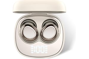 HENDARI Bluetooth Kopfhörer, Kopfhörer Kabellos Bluetooth 5.4 mit 4 ENC Mikrofon, 2024 Tiefer Bass In Ear Kopfhörer Bluetooth 45Std Spielzeit mit Digitale LED-Anzeige , IPX7 Wasserdicht Ohrhörer, USB-C