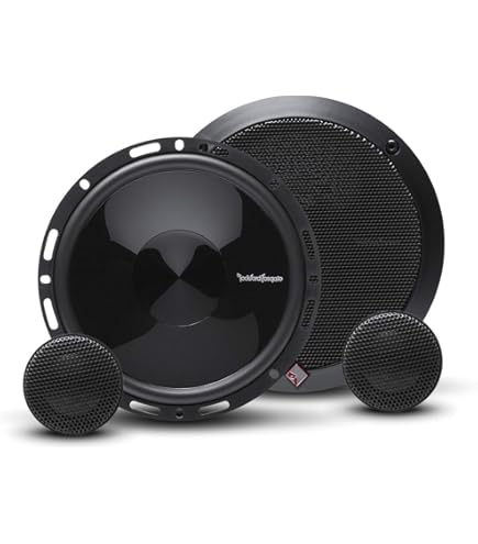 Rockford Fosgate TMS6SG Motorrad-Lautsprecher 16,5cm - 150W, Wasserfest, Für Harley Street Glide