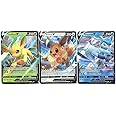 Pokemon Eevee V Leafeon V Glaceon V - Crown Zenith Card Set - 108/159 013/159 038/159
