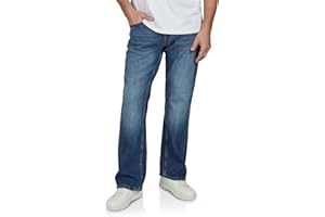 MUSTANG Jeans Herren Stretch Oregon Bootcut Jeanshose Hose Denim Schwarz Blau 30 31 32 33 34 36 38 40 42 44